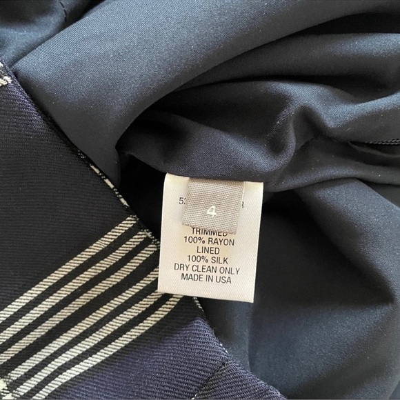 Lela Rose Plaid Stretch Wool Jacket & Pants Set - Picture 9 of 16